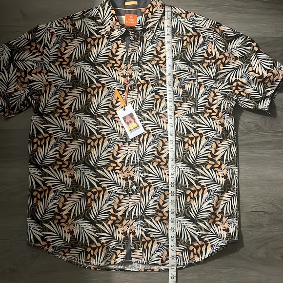 🙌🏾 Printed Poplin Short Sleeve Button Up Shirt 🤗 Vacay Spirit 🌴 - Picture 7 of 9